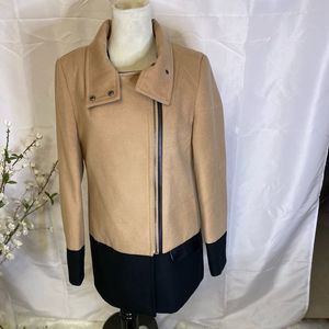 METAPHOR Tan and Black coat